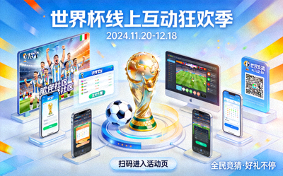 世界杯大型赛事线上互动营销活动全景图